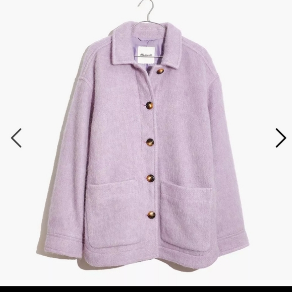 New Madewell Walton Shirt Jacket 